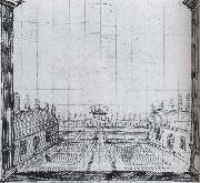 Design for the Second intermedium,spring in Florimene Inigo Jones